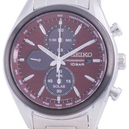 Orologio da uomo Seiko Discover More cronografo solare SSC771 SSC771P1 SSC771P 100M