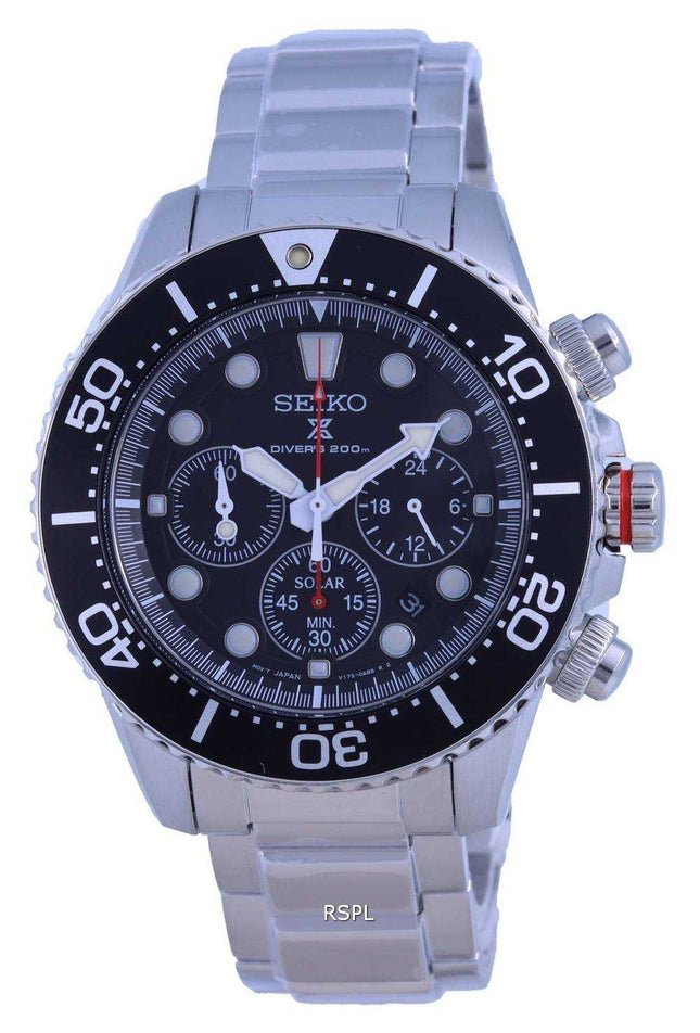 Orologio da uomo SSC779 SSC779P1 SSC779P 200M di Seiko Prospex Chronograph Solar Diver