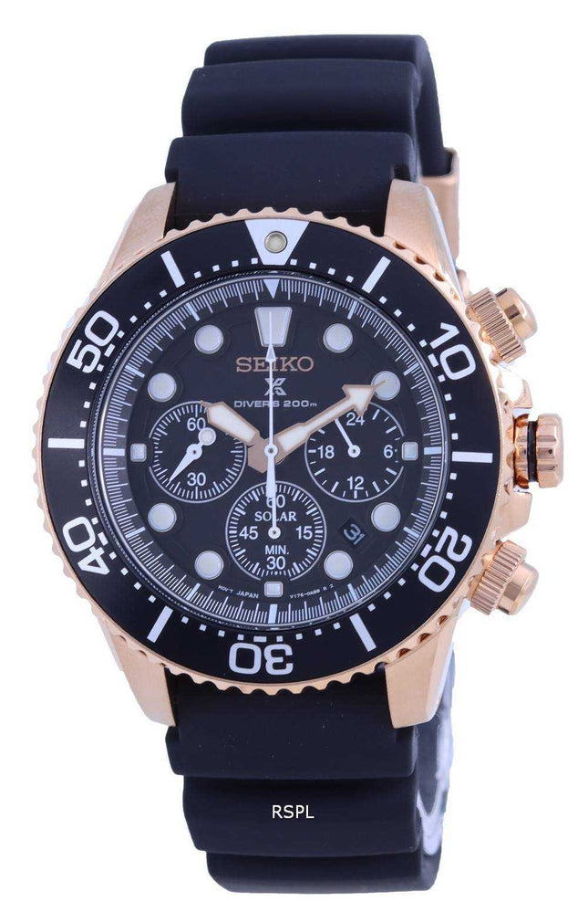 Orologio da uomo SSC786 SSC786P1 SSC786P 200M di Seiko Prospex Chronograph Solar Diver