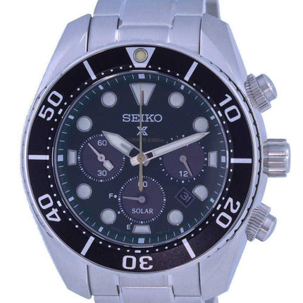 Orologio da uomo Seiko Prospex Padi Sumo Limited Edition Cronografo Solar Diver's SSC807 SSC807J1 SSC807J 200M