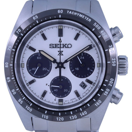Orologio da uomo Seiko Prospex Speedtimer cronografo solare SSC813 SSC813P1 SSC813P 100M