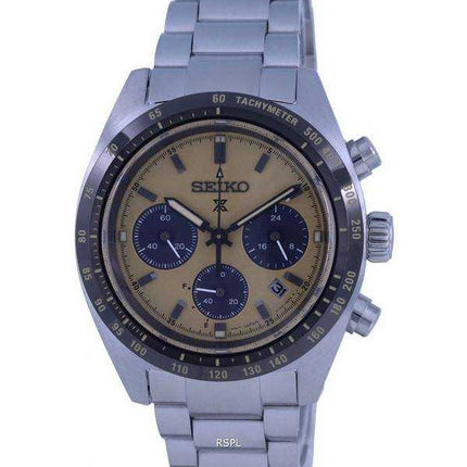 Orologio da uomo Seiko Prospex Speedtimer cronografo solare SSC817 SSC817P1 SSC817P 100M