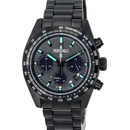Seiko Prospex Speedtimer The Black Series Chronograph Solar SSC917P1 100M Orologio da uomo