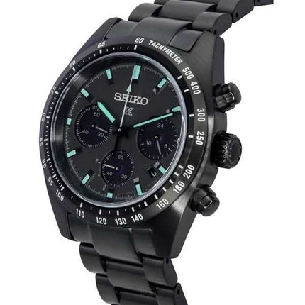 Seiko Prospex Speedtimer The Black Series Chronograph Solar SSC917P1 100M Orologio da uomo