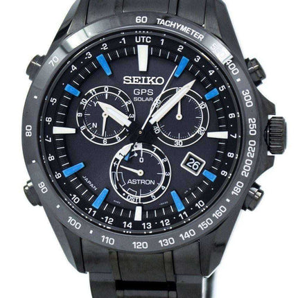 Orologio da uomo Seiko Astron GPS Solar Chronograph Atomic SSE013 SSE013J1 SSE013J