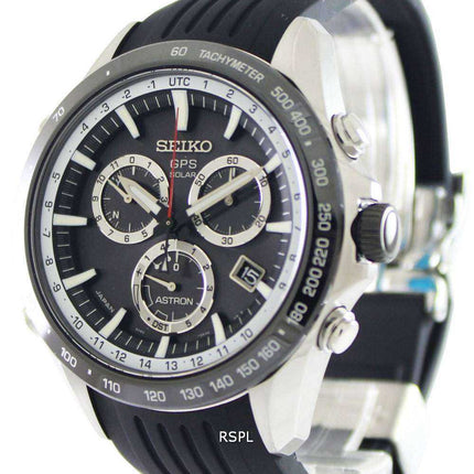 Orologio da uomo Seiko Astron GPS Solar Chronograph Atomic SSE015 SSE015J1 SSE015J