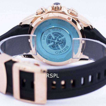 Orologio da uomo Seiko Astron GPS Solar Dual Time Japan Made SSE055 SSE055J1 SSE055J
