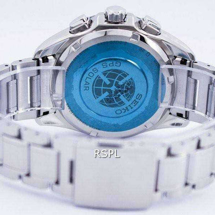 Orologio da uomo Seiko Astron GPS Solar Dual Time Japan Made SSE077 SSE077J1 SSE077J