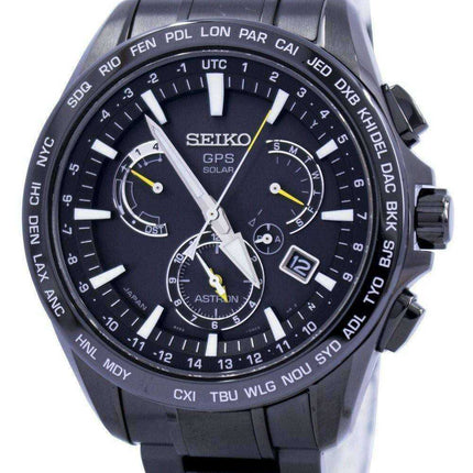 Orologio da uomo Seiko Astron GPS Solar Dual Time Japan Made SSE079 SSE079J1 SSE079J