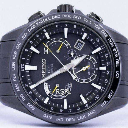Orologio da uomo Seiko Astron GPS Solar Dual Time Japan Made SSE079 SSE079J1 SSE079J