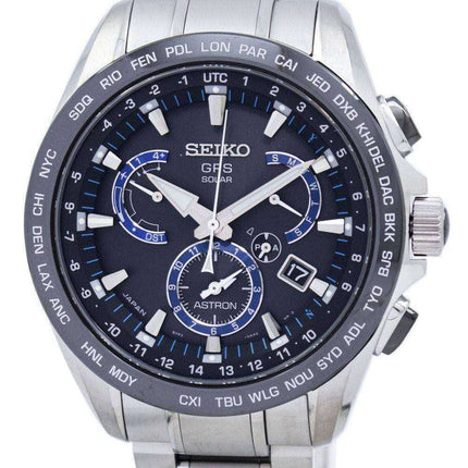 Orologio da uomo Seiko Astron GPS Solar Perpetual Power Reserve SSE101 SSE101J1 SSE101J Orologio da uomo