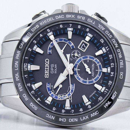 Orologio da uomo Seiko Astron GPS Solar Perpetual Power Reserve SSE101 SSE101J1 SSE101J Orologio da uomo