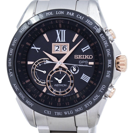 Orologio da uomo Seiko Astron GPS Solar Perpetual SSE151 SSE151J1 SSE151J Orologio da uomo