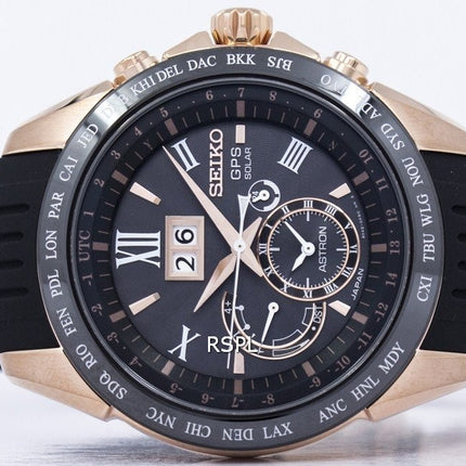 Orologio da uomo Seiko Astron GPS Solar Perpetual SSE153 SSE153J1 SSE153J Orologio da uomo