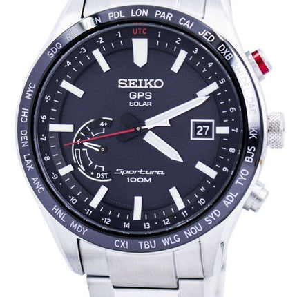 Orologio da uomo Seiko Sportura GPS Solar World Japan Made SSF003 SSF003J1 SSF003J Orologio da uomo