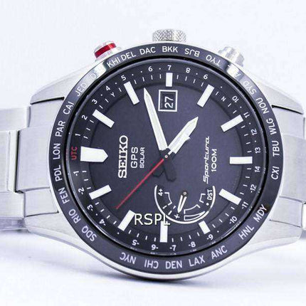 Orologio da uomo Seiko Sportura GPS Solar World Japan Made SSF003 SSF003J1 SSF003J Orologio da uomo