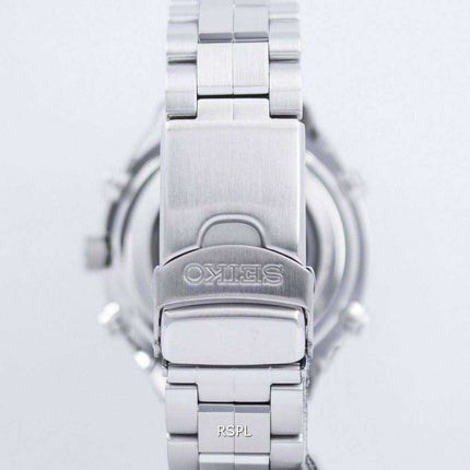 Orologio da uomo Seiko Prospex Radio Sync Solar World Time Cronografo SSG001 SSG001P1 SSG001P