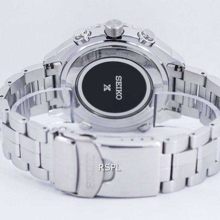 Orologio da uomo Seiko Prospex Radio Sync Solar World Time Cronografo SSG001 SSG001P1 SSG001P