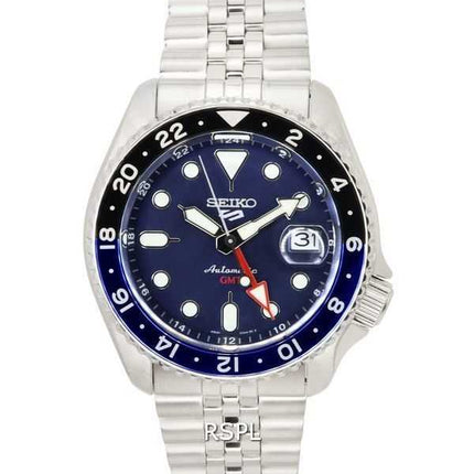Seiko 5 Sports Blueberry GMT SKX Re-Interpretation Automatic SSK003 SSK003K1 SSK003K 100M Orologio da uomo