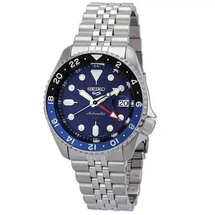 Seiko 5 Sports Blueberry GMT SKX Re-Interpretation Automatic SSK003 SSK003K1 SSK003K 100M Orologio da uomo
