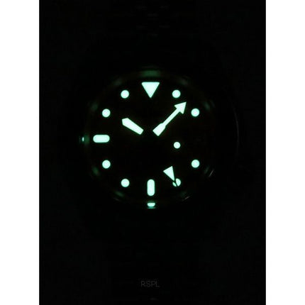 Orologio da uomo Seiko 5 Sports SKX Sports Style GMT in acciaio inossidabile con quadrante arancione, 24 gioielli, automatico SSK005J1 100M, ricondizionato