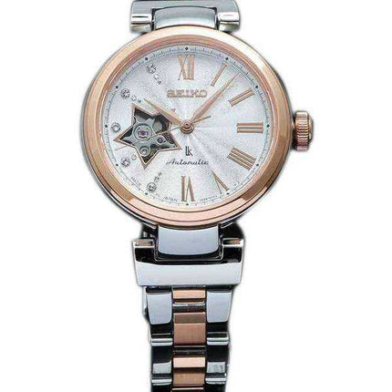 Seiko Lukia Automatic Diamond Accent Japan Made SSVM034 Orologio da donna
