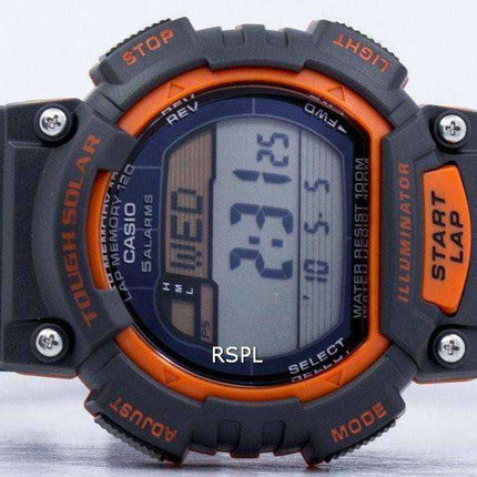 Casio Tough Solar Illuminator Lap Memory Alarm Digital STL-S100H-4AV STLS100H-4AV Orologio da uomo