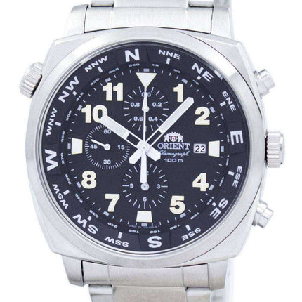 Orient Pilot Chronograph Quartz Japan Made STT17001B0 Orologio da uomo
