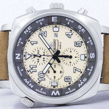 Orologio da uomo Orient Pilot Chronograph Quartz STT17005Y0