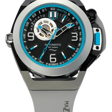 Mazzucato RIM Scuba Blue Grey reversibile doppio quadrante automatico SUB06-GY312 100M orologio da uomo
