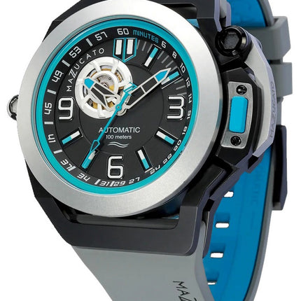 Mazzucato RIM Scuba Blue Grey reversibile doppio quadrante automatico SUB06-GY312 100M orologio da uomo
