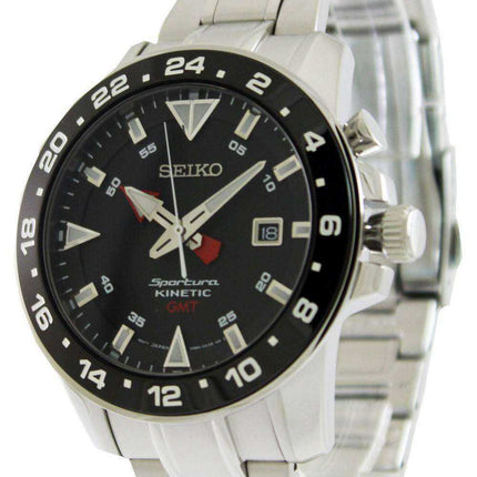 Orologio da uomo Seiko Sportura Kinetic GMT SUN015 SUN015P1 SUN015P