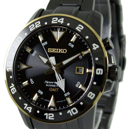Orologio da uomo Seiko Sportura Kinetic GMT SUN026 SUN026P1 SUN026P