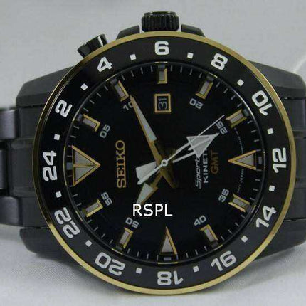 Orologio da uomo Seiko Sportura Kinetic GMT SUN026 SUN026P1 SUN026P