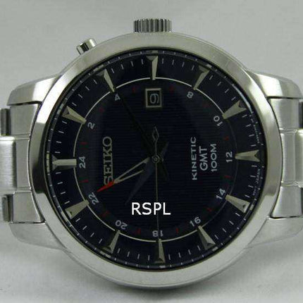 Orologio da uomo Seiko Kinetic GMT SUN031 SUN031P1 SUN031P