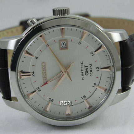 Orologio da uomo Seiko Kinetic GMT SUN035 SUN035P1 SUN035P