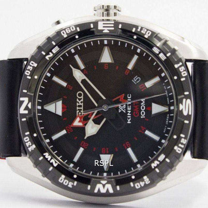 Orologio da uomo Seiko Prospex Kinetic GMT 100M SUN049P2