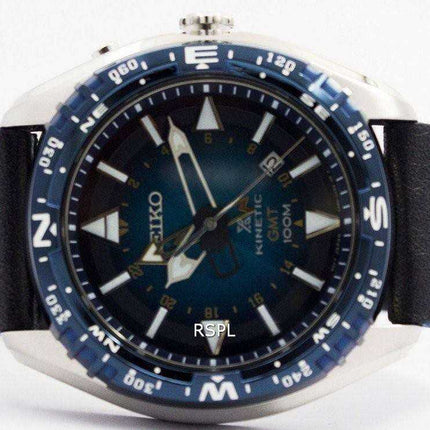 Orologio da uomo Seiko Prospex Kinetic GMT 100M SUN059 SUN059P1 SUN059P