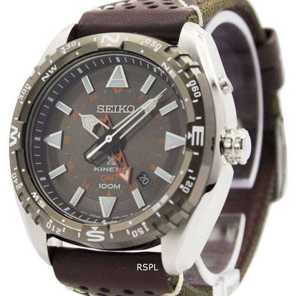 Orologio da uomo Seiko Prospex Kinetic GMT 100M SUN061 SUN061P1 SUN061P