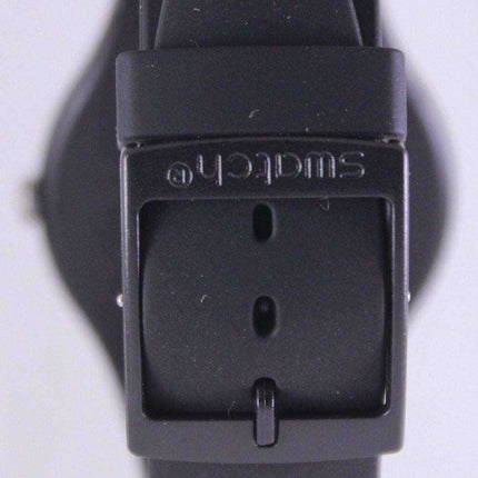 Orologio unisex Swatch Originals Black Rebel Swiss Quartz SUOB702