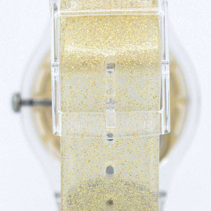 Swatch Originals Golden Sparkle Quartz Orologio SUOK704 unisex