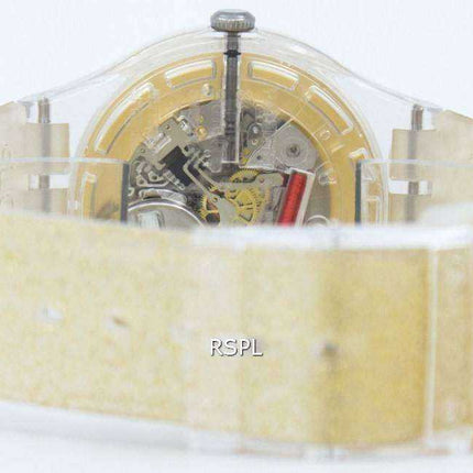 Swatch Originals Golden Sparkle Quartz Orologio SUOK704 unisex