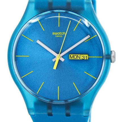 Swatch Originals Turquoise Rebel Quartz SUOL700 Orologio unisex