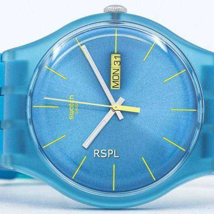 Swatch Originals Turquoise Rebel Quartz SUOL700 Orologio unisex