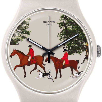 Swatch Originals Red Jacket Analog Quartz SUOT103 Orologio unisex