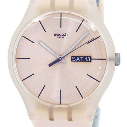 Orologio unisex Swatch Originals Rose Rebel Quartz SUOT700