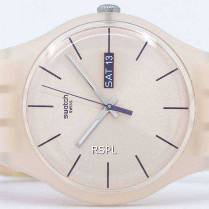 Orologio unisex Swatch Originals Rose Rebel Quartz SUOT700
