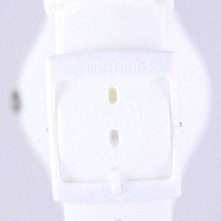 Swatch Originals White Quartz Swiss Quartz SUOW100 Orologio unisex