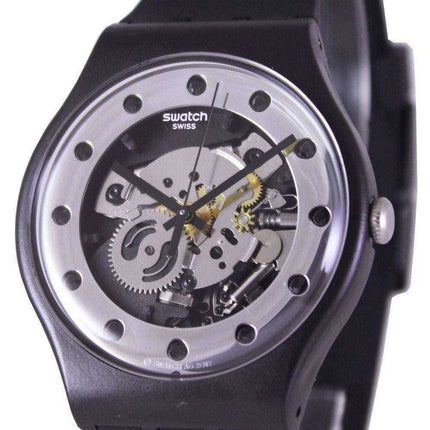 Swatch Originals Silver Glam Swiss Quartz SUOZ147 Orologio unisex