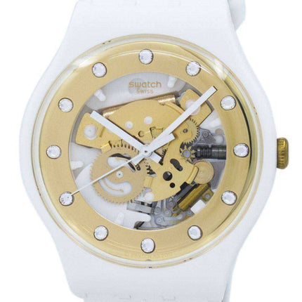Orologio unisex Swatch Originals Sunray Glam Quartz SUOZ148